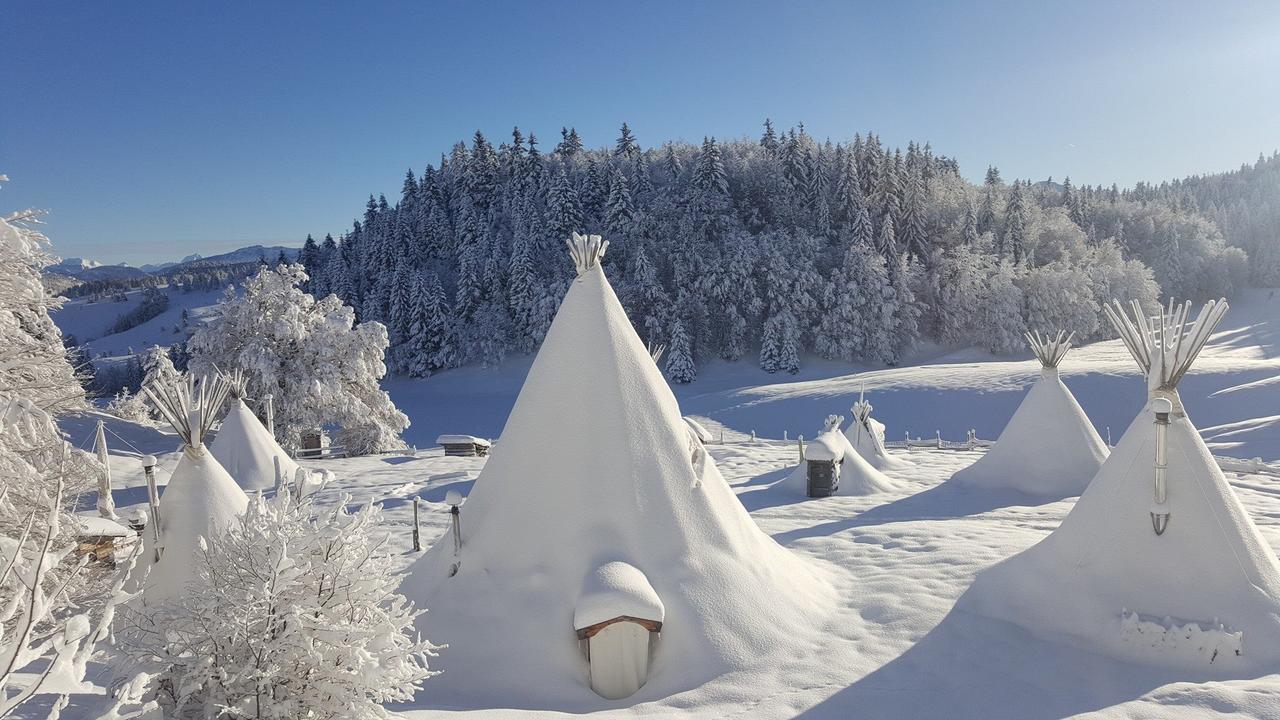 Village Tipi La Féclaz Zewnętrze zdjęcie