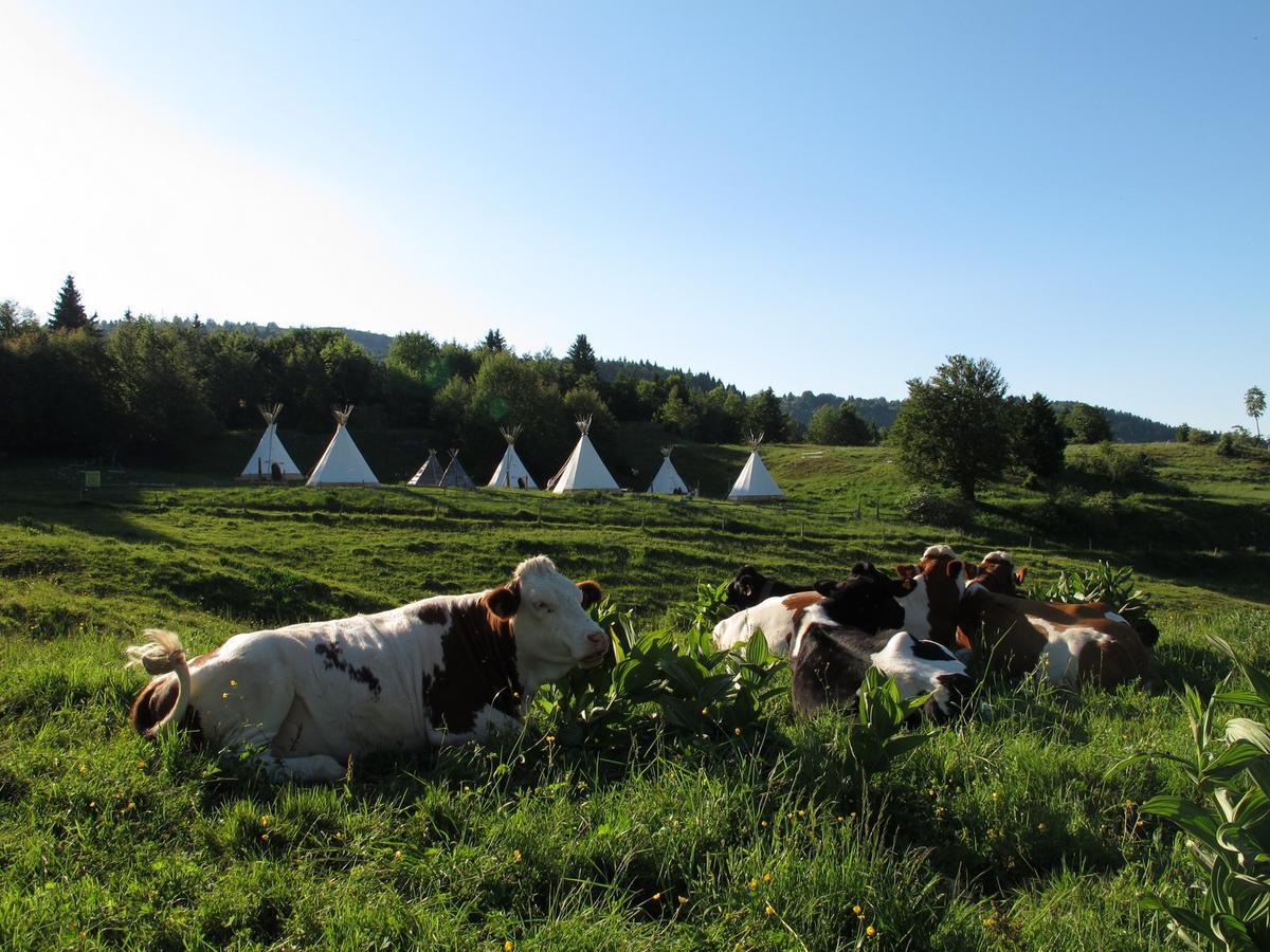 Village Tipi La Féclaz Zewnętrze zdjęcie